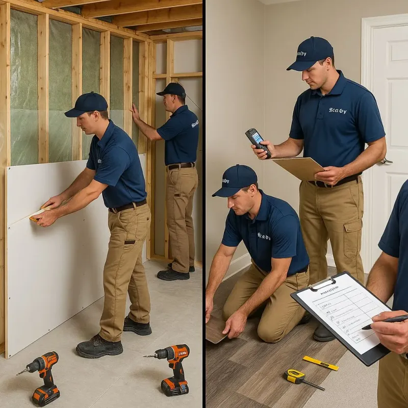 Repairs and Reconstruction process in Brickerville, PA